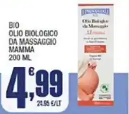 Splendidi e Splendenti Olio biologico da massaggio mamma offerta