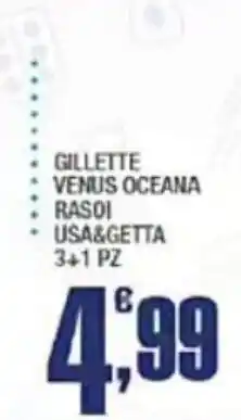 Splendidi e Splendenti Gillette Venus Oceana Rasoi Usa&Getta offerta