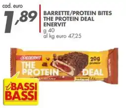 Italmark Barrette/protein bites the protein deal enervit offerta