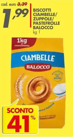 Italmark Ciambelle Balocco offerta