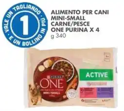 Italmark Alimento per cani mini-small carne/pesce one purina offerta