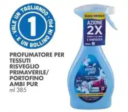 Italmark Profumatore per tessuti Risveglio Primaverile/Portofino Ambi Pur offerta