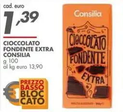 Italmark Cioccolato fondente extra Consilia offerta