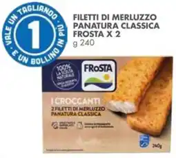 Italmark I croccanti filetti di merluzzo panatura classica Frosta offerta