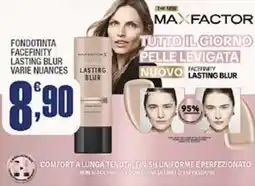 Splendidi e Splendenti Max Factor Fondotinta Facefinity Lasting Blur offerta