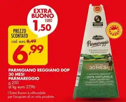 Italmark Parmigiano Reggiano DOP Parmareggio offerta