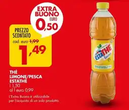 Italmark Thé Limone/Pesca Estathé offerta