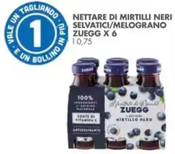 Italmark Nettare di mirtilli neri selvatici/melegrano Zuegg offerta