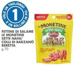 Italmark Fettine di salame le monetine sette nani offerta