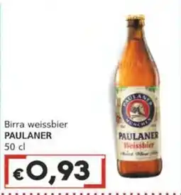 Italy Cash Birra weissbier Paulaner offerta