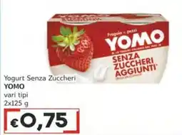 Italy Cash Yogurt Senza Zuccheri YOMO offerta