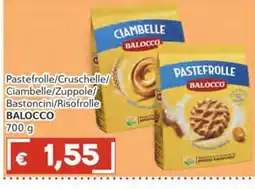 Italy Cash PasteFrolle Balocco offerta