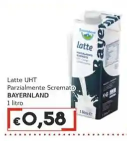 Italy Cash Latte UHT Parzialmente Scremato Bayernland offerta