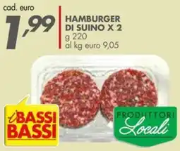 Italmark Hamburger di suino offerta