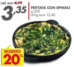 Italmark Frittata con spinaci offerta