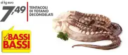 Italmark Tentacoli di totano decongelati offerta
