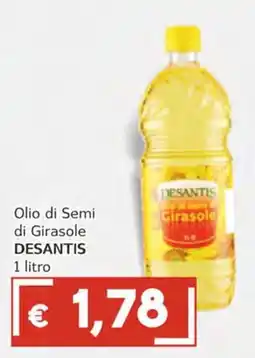 Italy Cash Olio di Semi di Girasole DESANTIS offerta