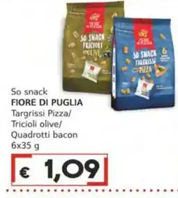 Italy Cash So snack Fiore di Puglia offerta