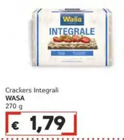 Italy Cash Crackers Integrali WASA offerta