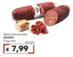 Italy Cash Ventricina piccante Raspini offerta