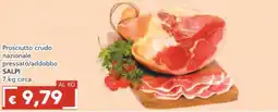 Italy Cash Prosciutto crudo nazionale SALPI offerta