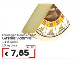 Italy Cash Formaggio Montasio DOP offerta