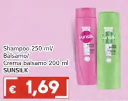 Italy Cash Shampoo Balsamo Crema balsamo SUNSILK offerta