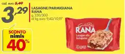 Italmark Lasagne alla Bolognese Rana offerta