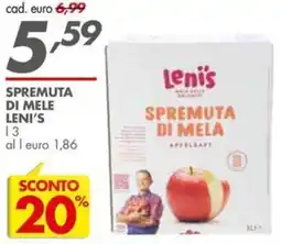 Italmark Spremuta di mela Leni's offerta