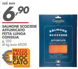 Italmark Salmone scozzese affumicato Consilia offerta