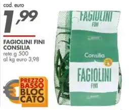 Italmark Fagiolini fini Consilia offerta