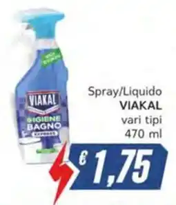 Italy Cash Spray/Liquido VI AKAL offerta