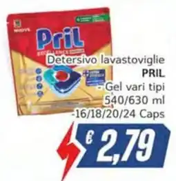Italy Cash Detersivo lavastoviglie PRIL offerta