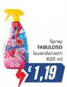 Italy Cash Spray Fabuloso lavanda/vetri offerta