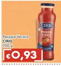 Italy Cash Passata verace Cirio offerta
