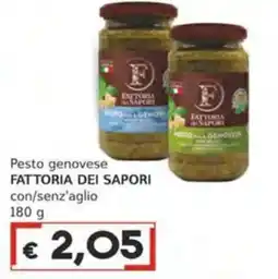 Italy Cash Pesto genovese Fattoria dei Sapori con/senza aglio offerta