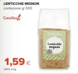 Tigre Lenticchie mignon Consilia offerta