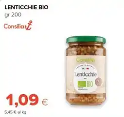 Tigre Lenticchie Bio Consilia offerta