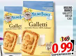 Il Genio Supermercato Mulino Bianco Galletti offerta