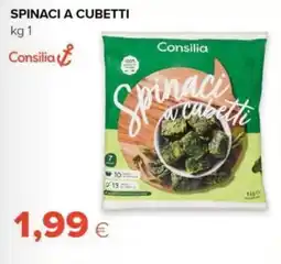 Tigre Spinaci a cubetti Consilia offerta