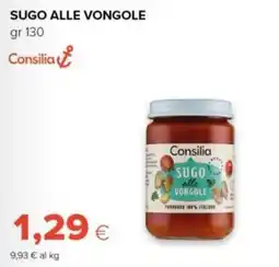 Tigre Consilia Sugo alle vongole offerta