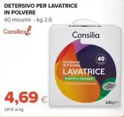 Tigre Detersivo per lavatrice Consilia offerta