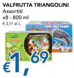 Migross Superstore Valfrutta triangolini assortiti offerta