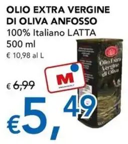 Migross Superstore Olio extra vergine di oliva Anfosso offerta