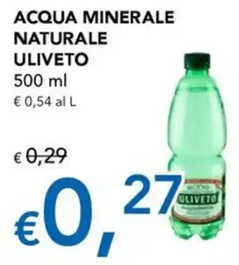 Acqua minerale naturale Uliveto