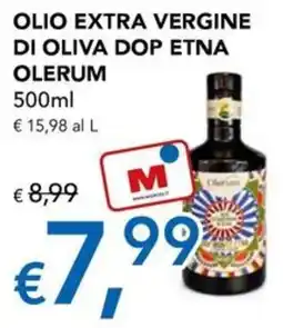 Migross Superstore Olio extra vergine di oliva DOP Etna Olerum offerta