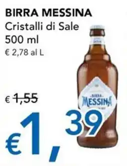 Migross Superstore Birra Messina Cristalli di Sale offerta