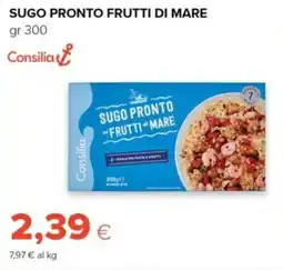 Tigre Sugo pronto frutti di mare Consilia offerta