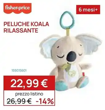 Fisher-Price peluche koala rilassante