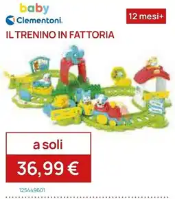 Prenatal Il trenino in fattoria Clementoni offerta